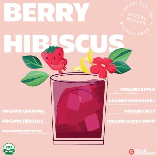 Good Gracious! Berry Hibiscus is a perfectly balanced combination of tart hibiscus flowers🌺 and sweet strawberries🍓 , but on top of the fantastic fresh flavors and organic ingredients, this beverage is power-packed with functional ingredients like guarana and ginseng for a subtle energy boost. 
.
.
#goodgracious #goodgraciousbeverages #organic #functionalbeverage #botanical #tapintosomethinggood #strawberry #hibiscus #chef #specialbeverage #beverage #beverageindustry #hospitalityindustry #restaurantindustry #raiseaglass #bartending #barmenu #hotelmenu #mixolgybar #airportbar #sustainability #sustainablitypromise #sustainablefood #betterbeverages #reduceplastic #reduceplasticwaste #organicingredients #organicbotanicals